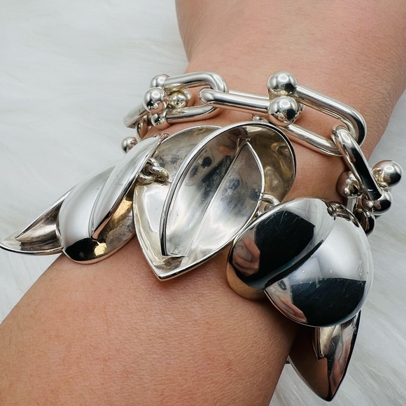 Tiffany Frank Gehry Heart Bracelet